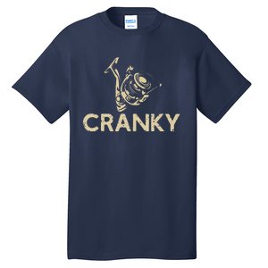 Crankbait Fishing Lure Cranky Funny Gift Ideas For Fishing Tall T-Shirt