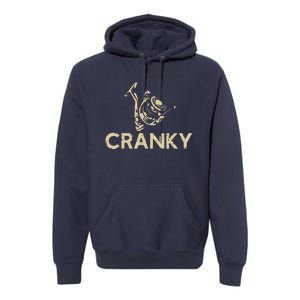 Crankbait Fishing Lure Cranky Funny Gift Ideas For Fishing Premium Hoodie