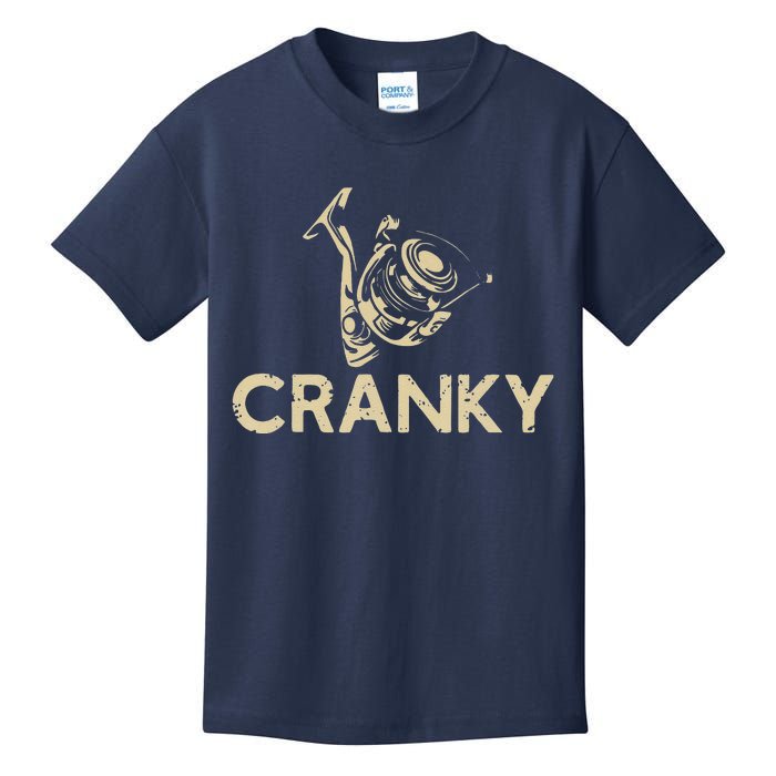 Crankbait Fishing Lure Cranky Funny Gift Ideas For Fishing Kids T-Shirt