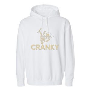 Crankbait Fishing Lure Cranky Funny Gift Ideas For Fishing Garment-Dyed Fleece Hoodie