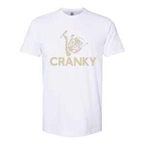 Crankbait Fishing Lure Cranky Funny Gift Ideas For Fishing Softstyle CVC T-Shirt