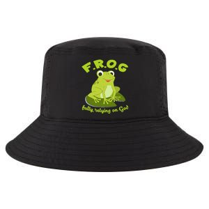 Christian Frog Lover Cool Comfort Performance Bucket Hat