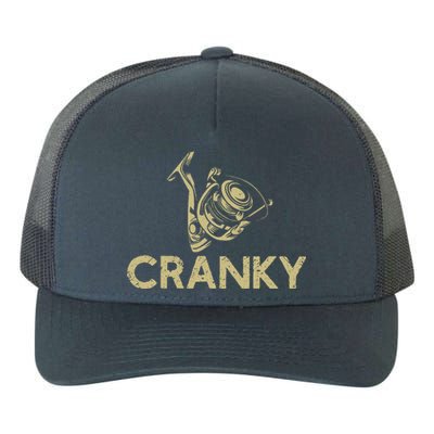 Crankbait Fishing Lure Cranky Funny Gift Ideas For Fishing Yupoong Adult 5-Panel Trucker Hat