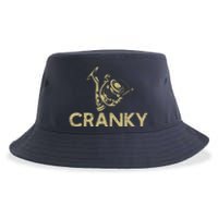 Crankbait Fishing Lure Cranky Funny Gift Ideas For Fishing Sustainable Bucket Hat