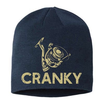 Crankbait Fishing Lure Cranky Funny Gift Ideas For Fishing Sustainable Beanie