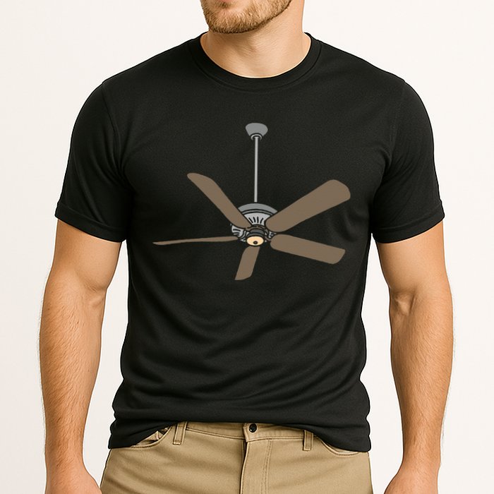 Ceiling Fan Lazy DIY Halloween Costume Funny Easy Performance Shirt