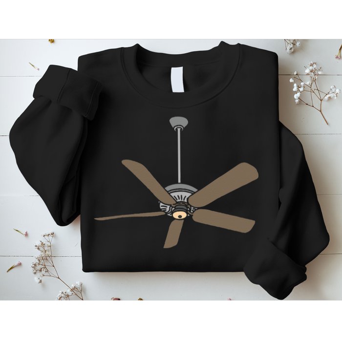 Ceiling Fan Lazy DIY Halloween Costume Funny Easy Sweatshirt