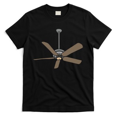 Ceiling Fan Lazy DIY Halloween Costume Funny Easy T-Shirt
