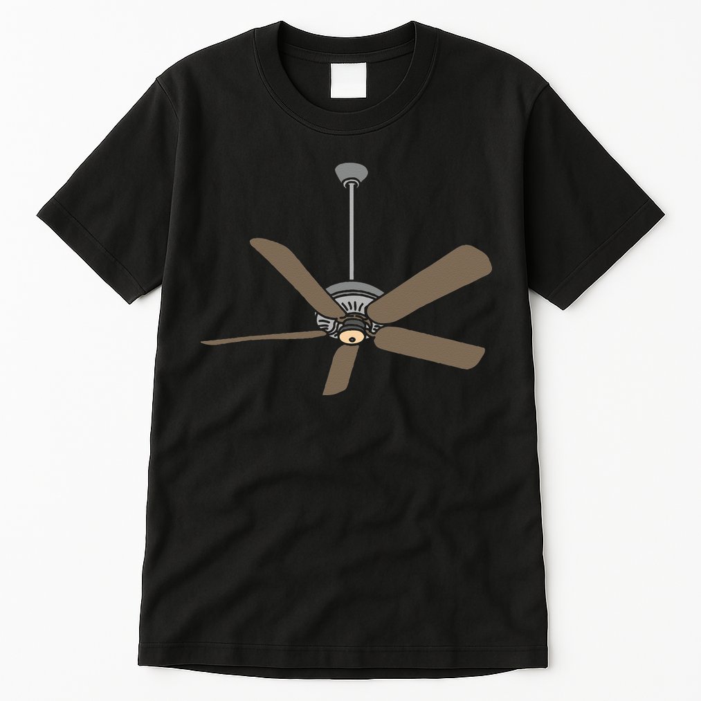 Ceiling Fan Lazy DIY Halloween Costume Funny Easy Tall T-Shirt