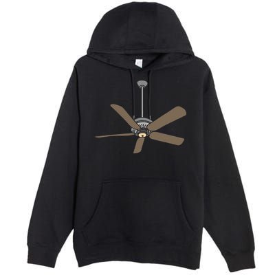 Ceiling Fan Lazy DIY Halloween Costume Funny Easy Premium Pullover Hoodie