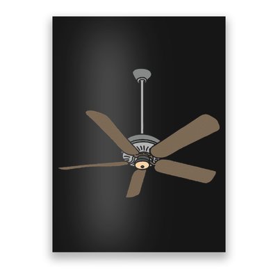 Ceiling Fan Lazy DIY Halloween Costume Funny Easy Poster