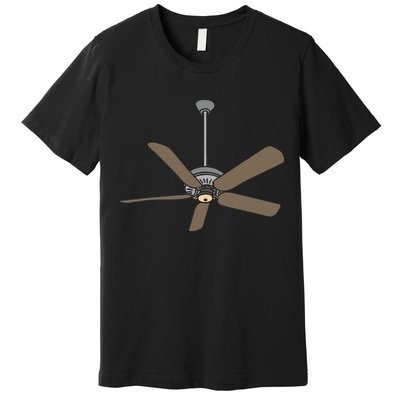 Ceiling Fan Lazy DIY Halloween Costume Funny Easy Premium T-Shirt