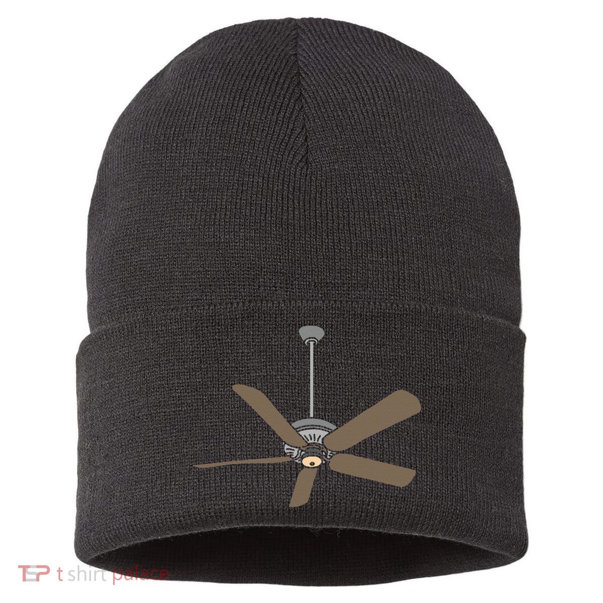 Ceiling Fan Lazy DIY Halloween Costume Funny Easy Sustainable Knit Beanie