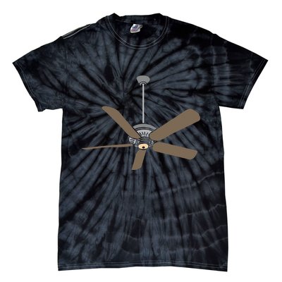 Ceiling Fan Lazy DIY Halloween Costume Funny Easy Tie-Dye T-Shirt