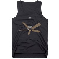 Ceiling Fan Lazy DIY Halloween Costume Funny Easy Tank Top