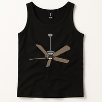 Ceiling Fan Lazy DIY Halloween Costume Funny Easy Tank Top