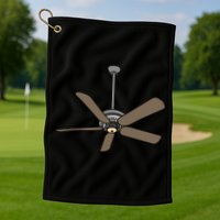 Ceiling Fan Lazy DIY Halloween Costume Funny Easy Golf Towel