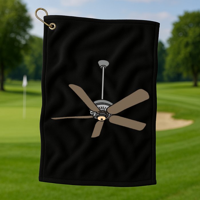 Ceiling Fan Lazy DIY Halloween Costume Funny Easy Golf Towel