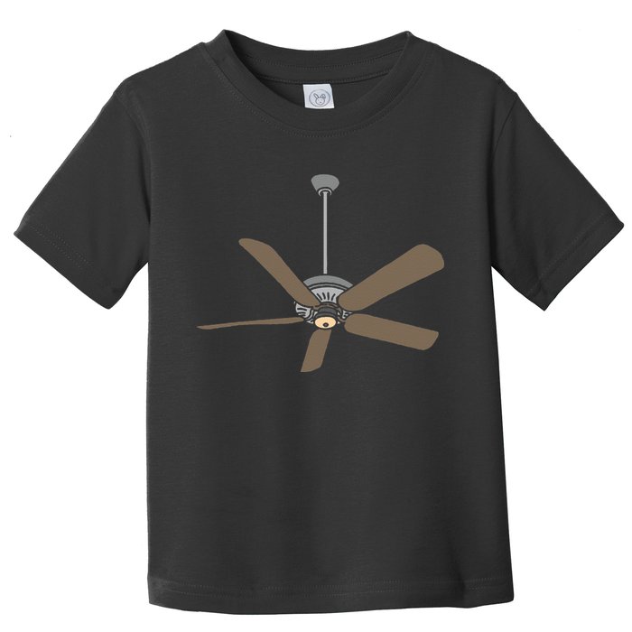 Ceiling Fan Lazy DIY Halloween Costume Funny Easy Toddler T-Shirt