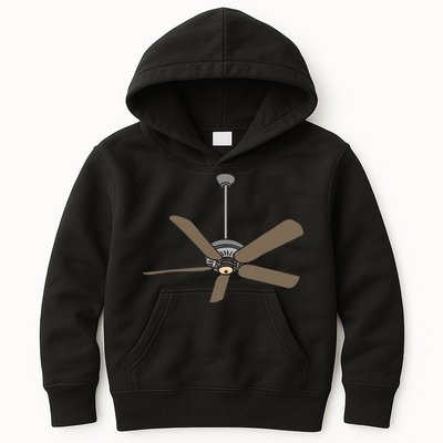 Ceiling Fan Lazy DIY Halloween Costume Funny Easy Kids Hoodie