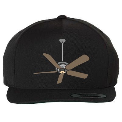 Ceiling Fan Lazy DIY Halloween Costume Funny Easy Wool Snapback Cap