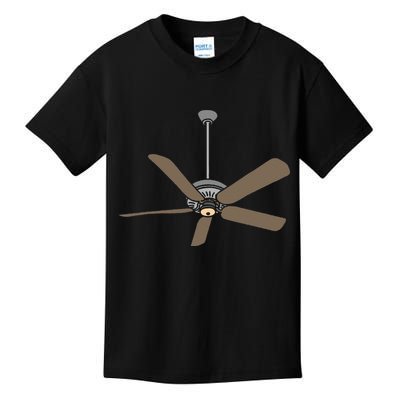 Ceiling Fan Lazy DIY Halloween Costume Funny Easy Kids T-Shirt