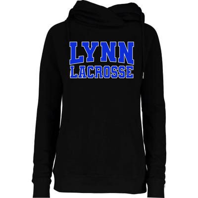 College Fever Lynn University Lacrosse Womens Funnel Neck Pullover Hood