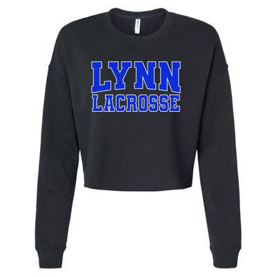 College Fever Lynn University Lacrosse Cropped Pullover Crew