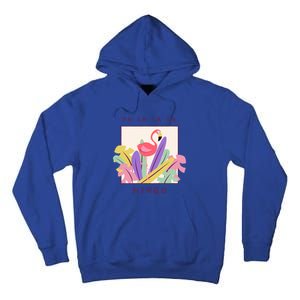 Cute Fa La La Mingo Christmas Falala Snow Flamingo Funny Great Gift Tall Hoodie