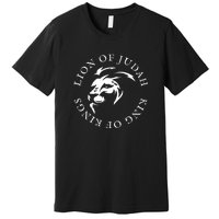 Christian Faith Lion Of Judah Gift Premium T-Shirt