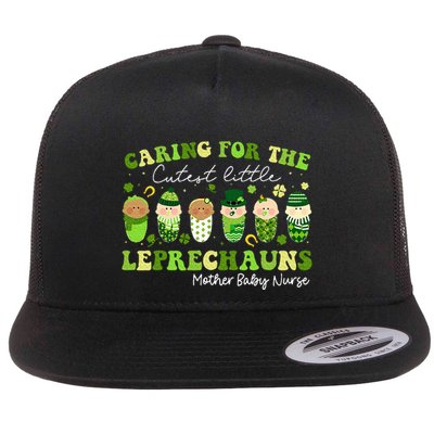 Care For Little Leprechauns Mother Baby Nurse St Patricks Flatbill Hat