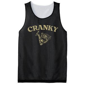 Crankbait Fishing Lure Funny Cranky Fishing Mesh Reversible Basketball Jersey Tank