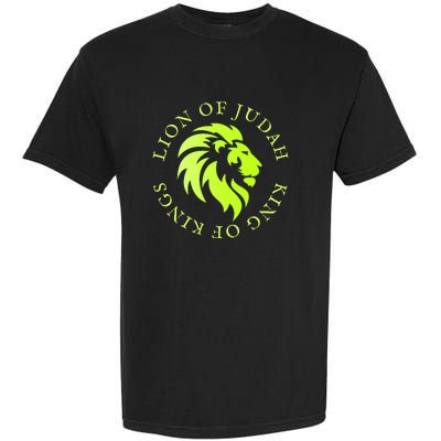 Christian Faith Lion Of Judah Gift Garment-Dyed Heavyweight T-Shirt