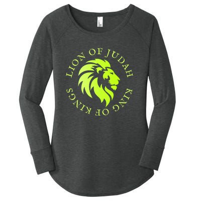 Christian Faith Lion Of Judah Gift Women's Perfect Tri Tunic Long Sleeve Shirt