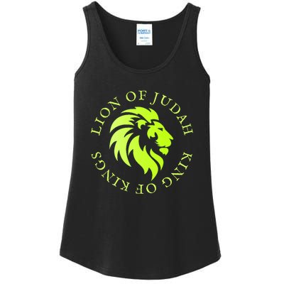 Christian Faith Lion Of Judah Gift Ladies Essential Tank