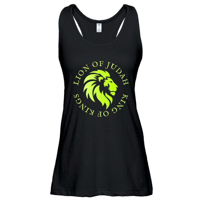 Christian Faith Lion Of Judah Gift Ladies Essential Flowy Tank