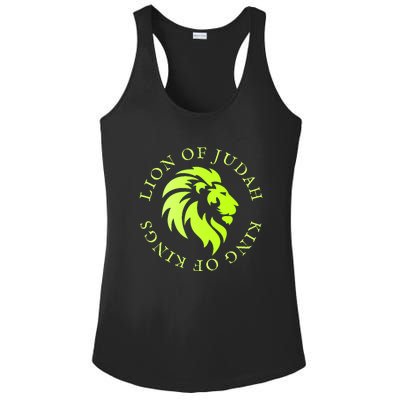 Christian Faith Lion Of Judah Gift Ladies PosiCharge Competitor Racerback Tank