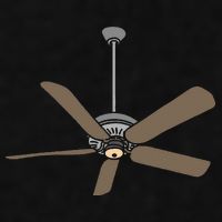 Ceiling Fan Lazy DIY Halloween Costume Funny Easy Ladies PosiCharge Tri-Blend Wicking Tank