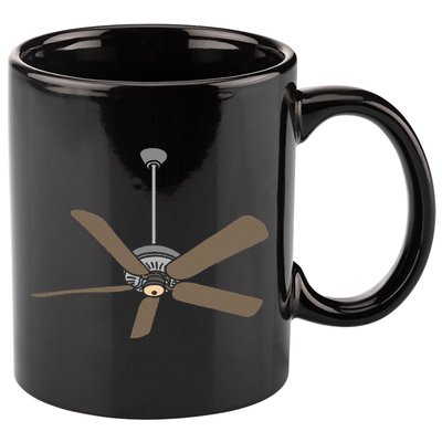 Ceiling Fan Lazy DIY Halloween Costume Funny Easy 11oz C Handle Ceramic Mug