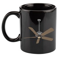 Ceiling Fan Lazy DIY Halloween Costume Funny Easy 11oz C Handle Ceramic Mug