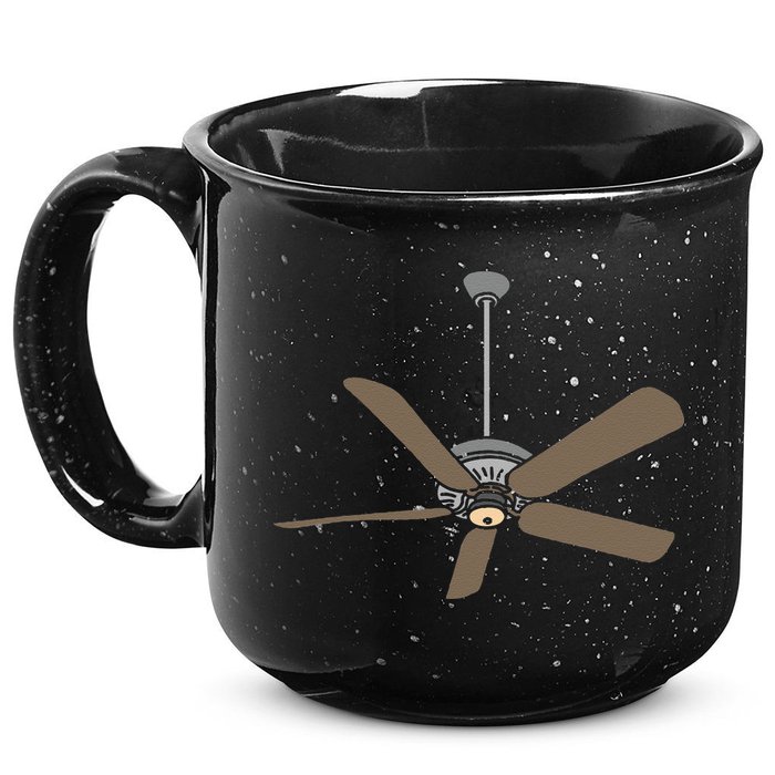 Ceiling Fan Lazy DIY Halloween Costume Funny Easy 15oz Campfire Ceramic Mug