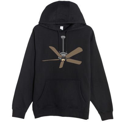 Ceiling Fan Lazy DIY Halloween Costume Funny Easy Premium Pullover Hoodie