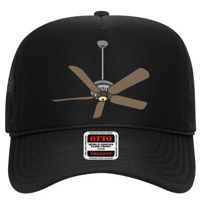 Ceiling Fan Lazy DIY Halloween Costume Funny Easy Trucker Hat