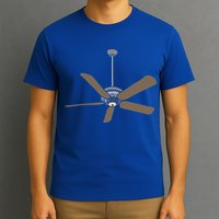 Ceiling Fan Lazy DIY Halloween Costume Funny Easy T-Shirt