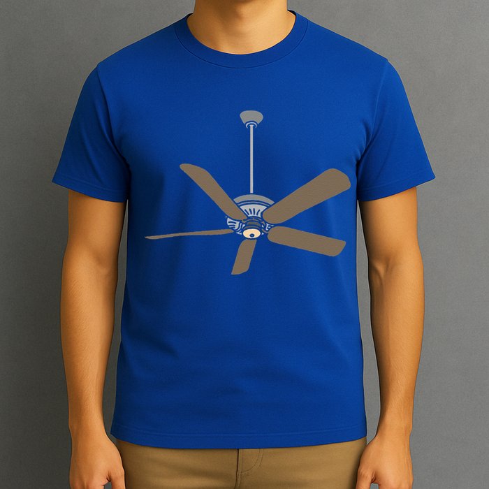 Ceiling Fan Lazy DIY Halloween Costume Funny Easy T-Shirt