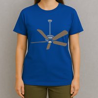 Ceiling Fan Lazy DIY Halloween Costume Funny Easy T-Shirt