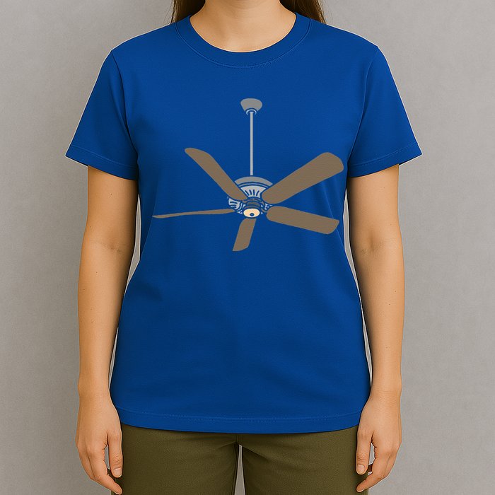 Ceiling Fan Lazy DIY Halloween Costume Funny Easy T-Shirt