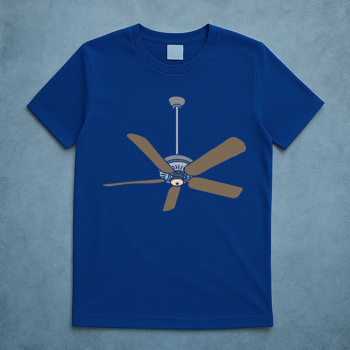 Ceiling Fan Lazy DIY Halloween Costume Funny Easy T-Shirt