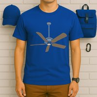 Ceiling Fan Lazy DIY Halloween Costume Funny Easy T-Shirt