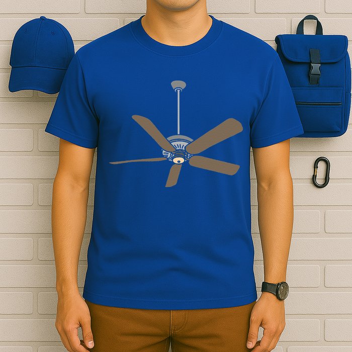 Ceiling Fan Lazy DIY Halloween Costume Funny Easy T-Shirt